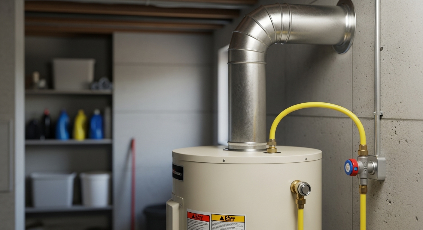 Gas water heater installed by Daniel's Water Heater Repair in Boulder, CO